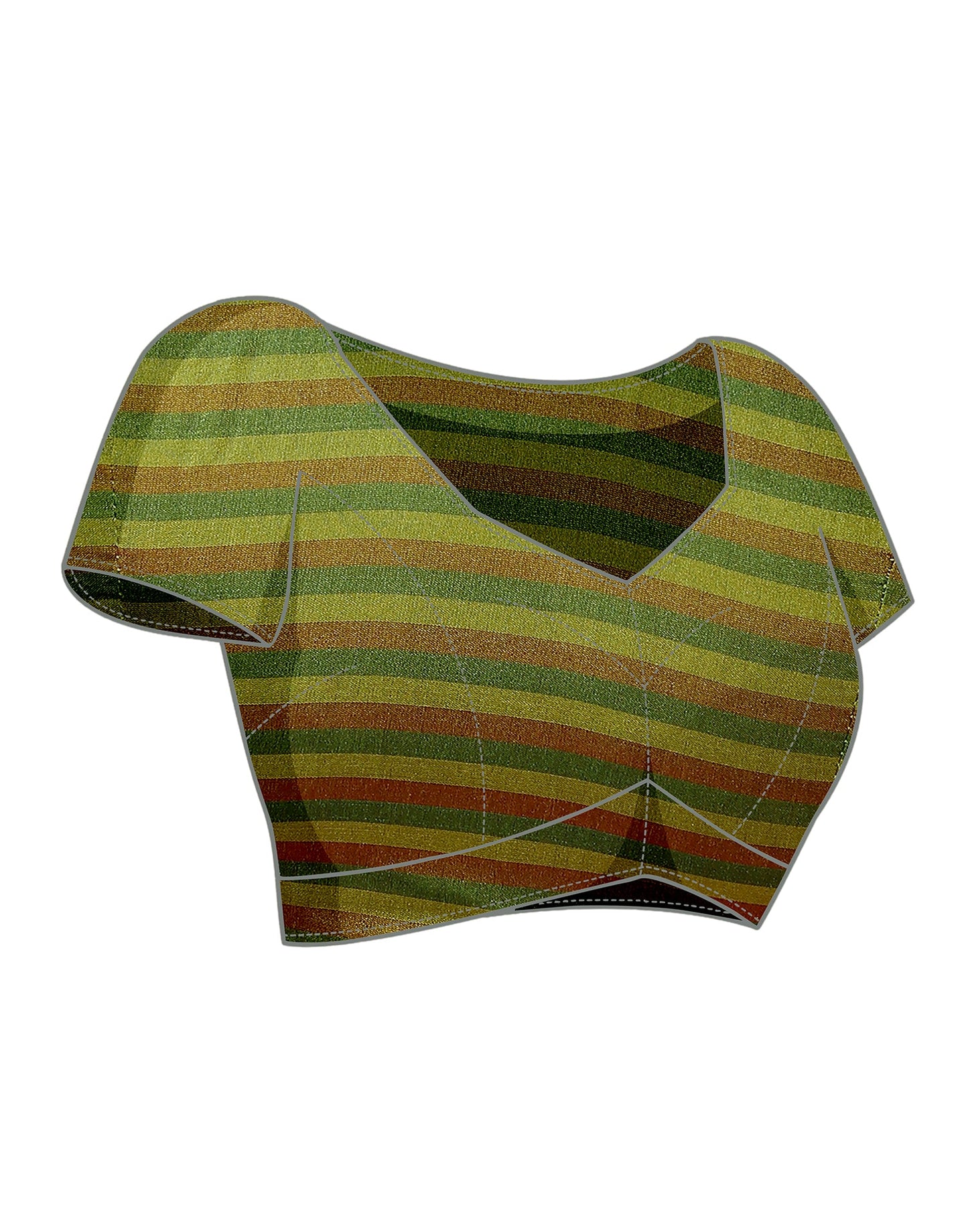 Green Silk Self Woven Saree