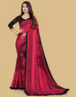 Red Printed Chiffon Saree