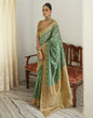 Green Silk Weaving Banarasi Saree | Leemboodi