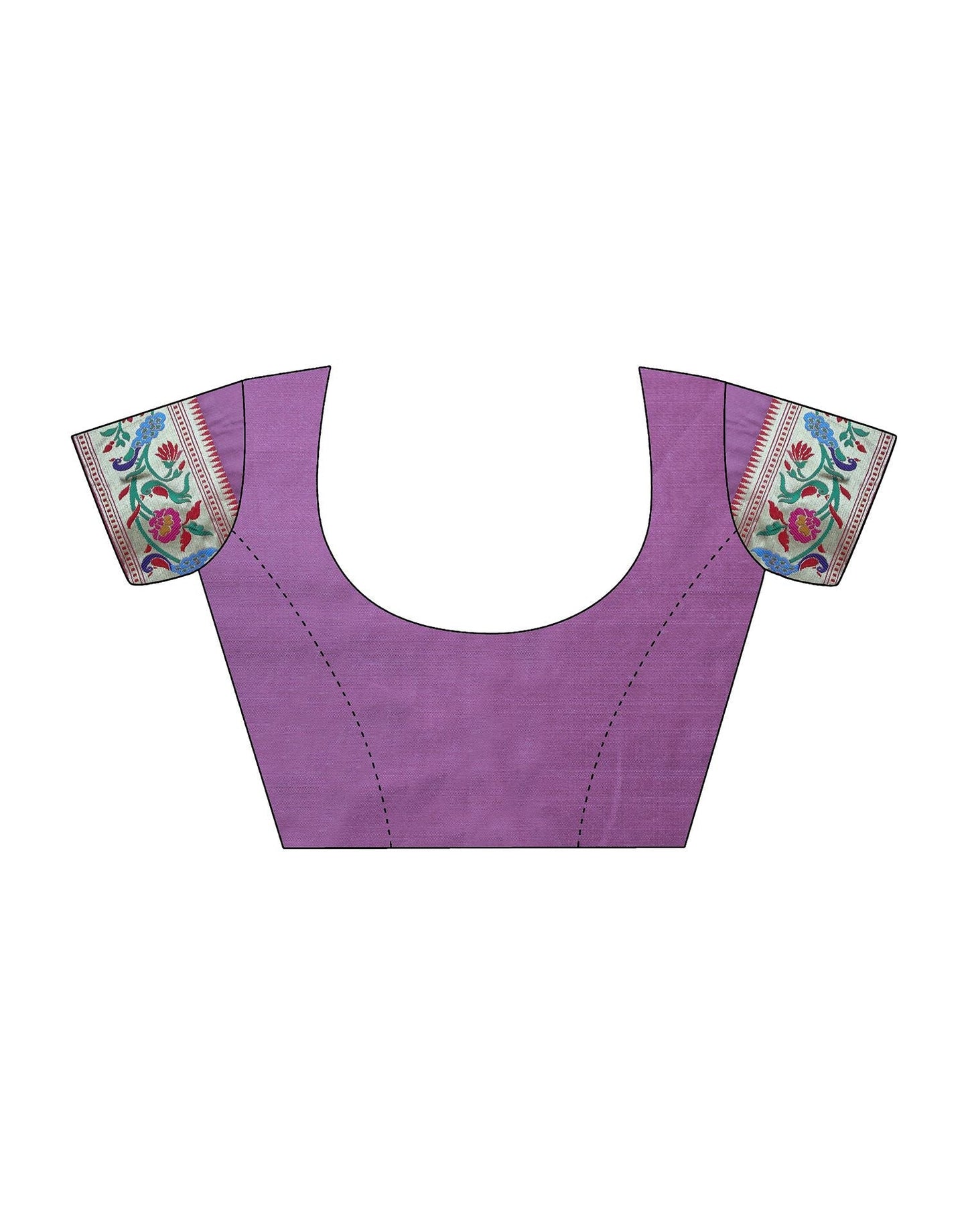 Pink Silk Weaving Banarasi Saree With Tassel | Leemboodi