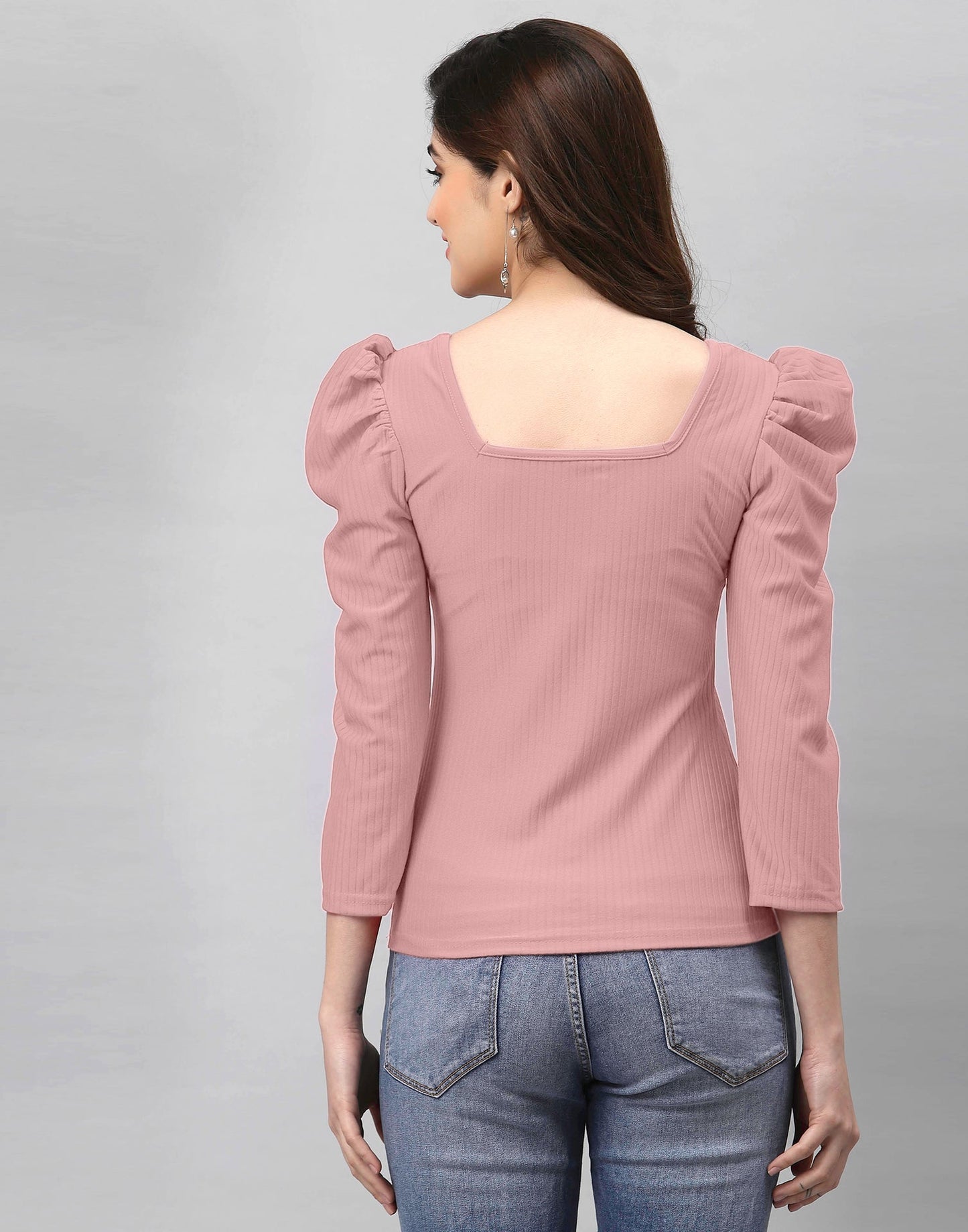 Light Pink Knitted Top | Sudathi