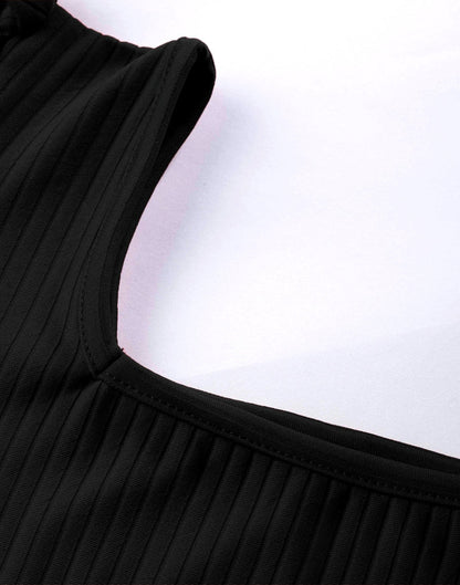 Black Knitted Top | Sudathi