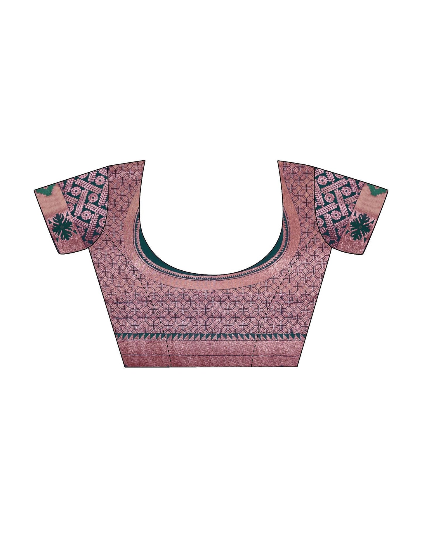 Dark Green Silk Weaving Paithani Saree | Leemboodi