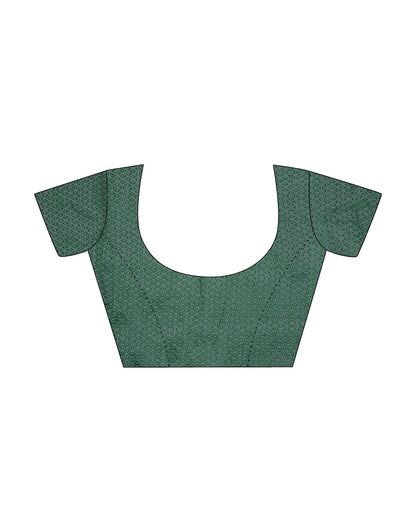 Pink Vichitra Embroidery Saree