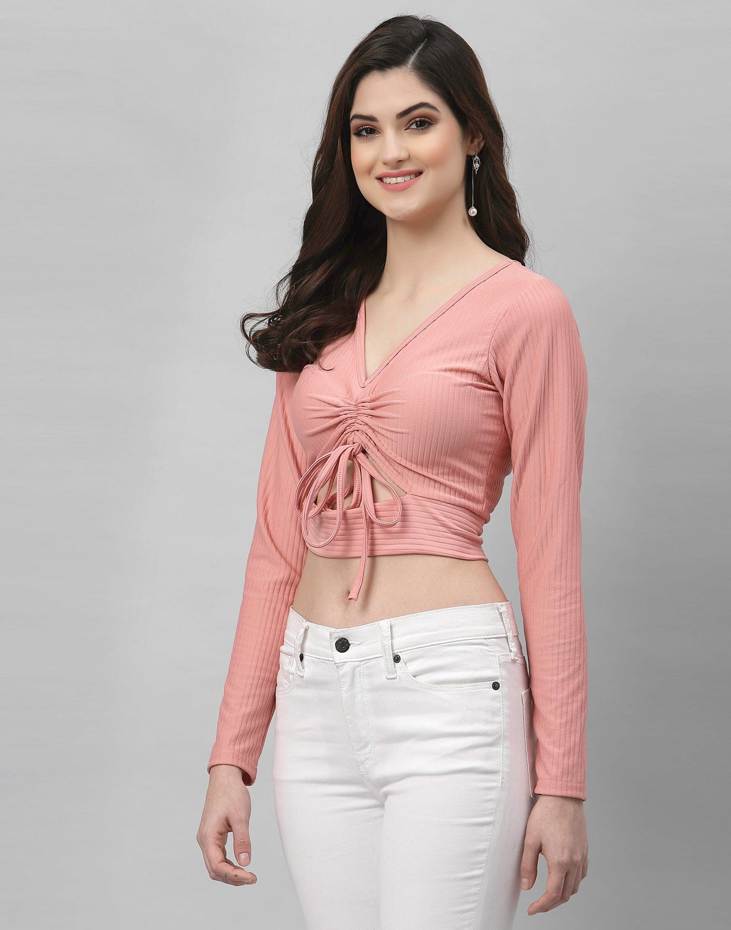 Light Pink Cutout Top | Sudathi