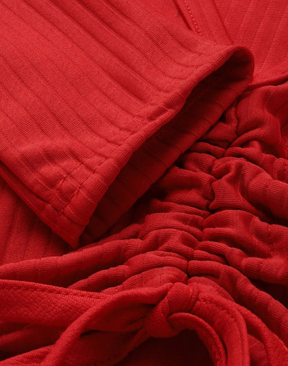 Red Cutout Top | Sudathi