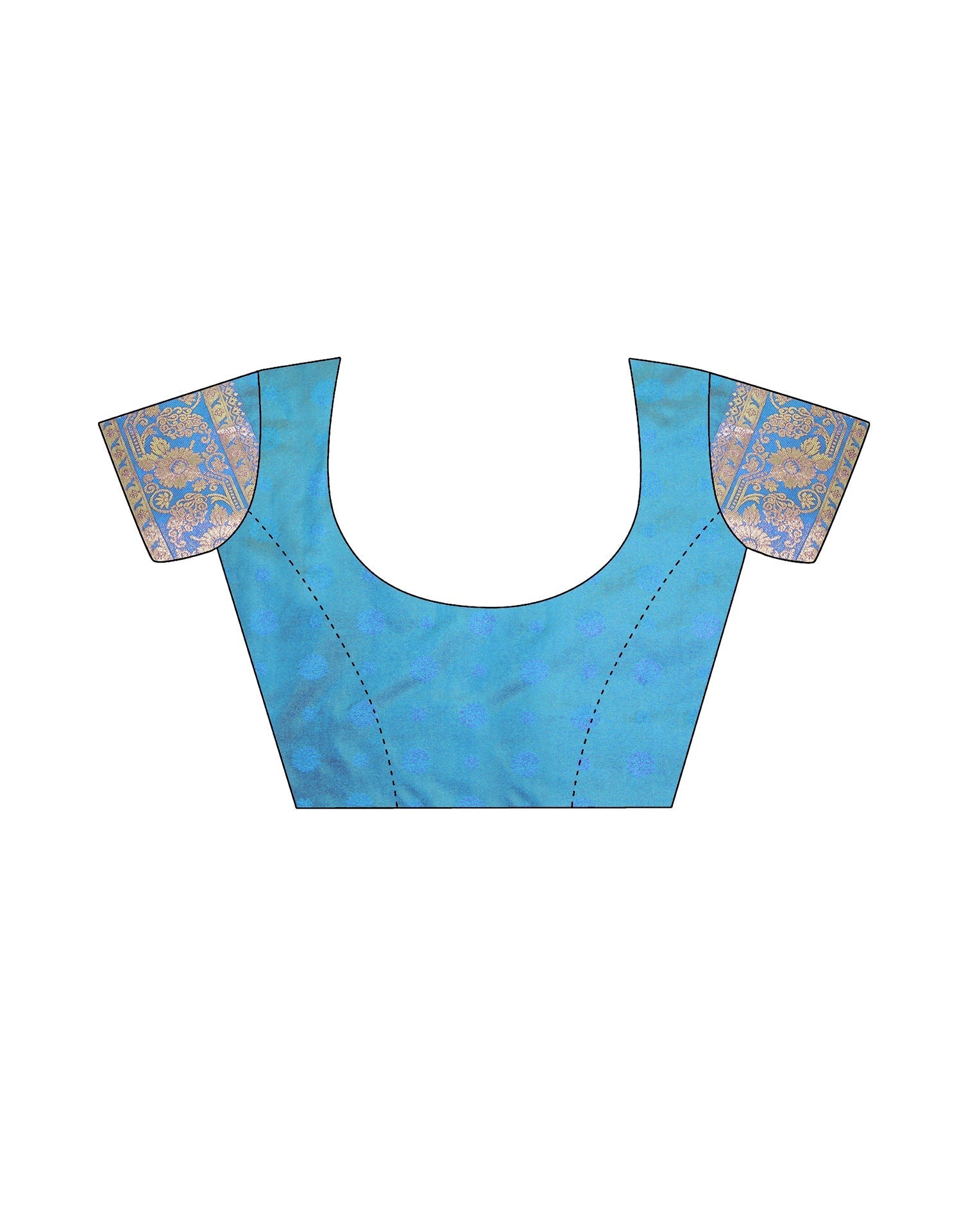 Blue Silk Kanjivaram Weaving Saree | Leemboodi