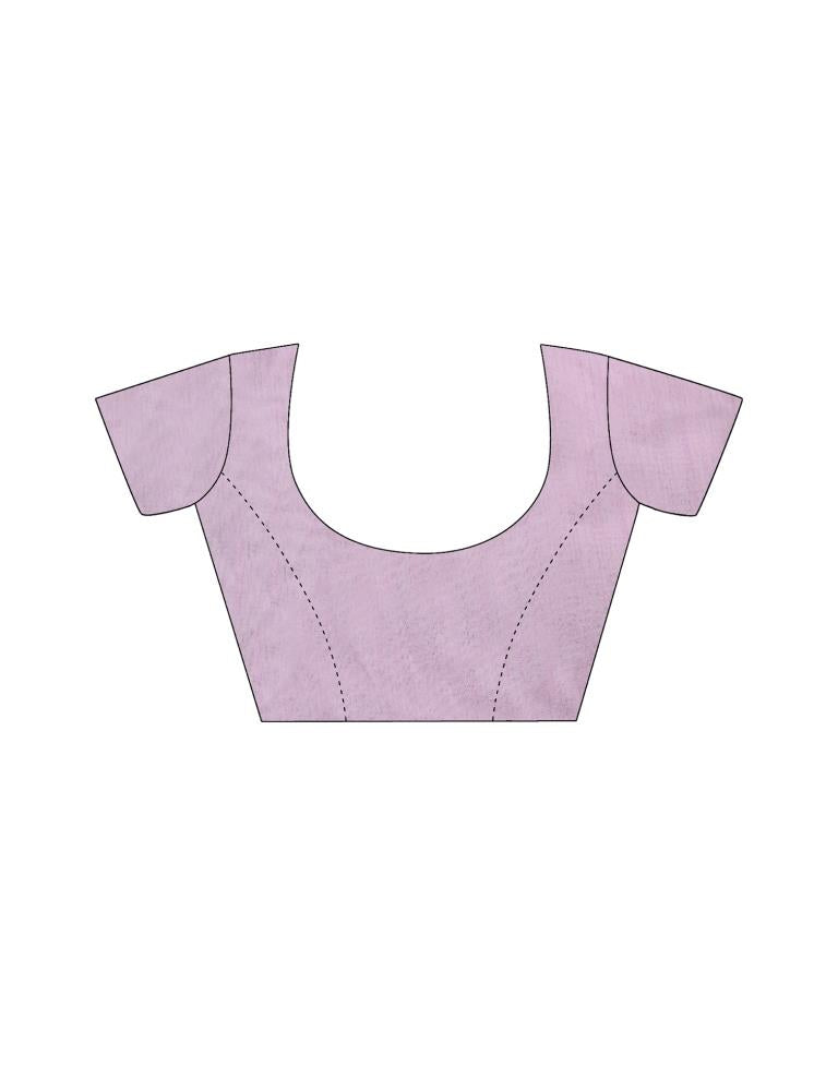 Light Purple Georgette Sequence Saree | Leemboodi