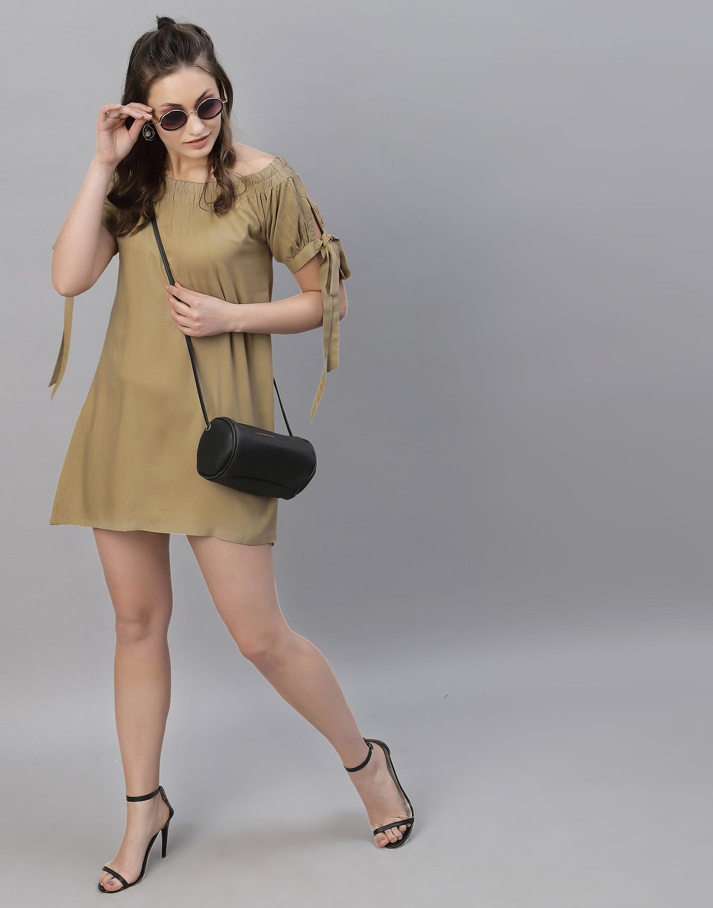 Beige Off shoulder Top | Sudathi