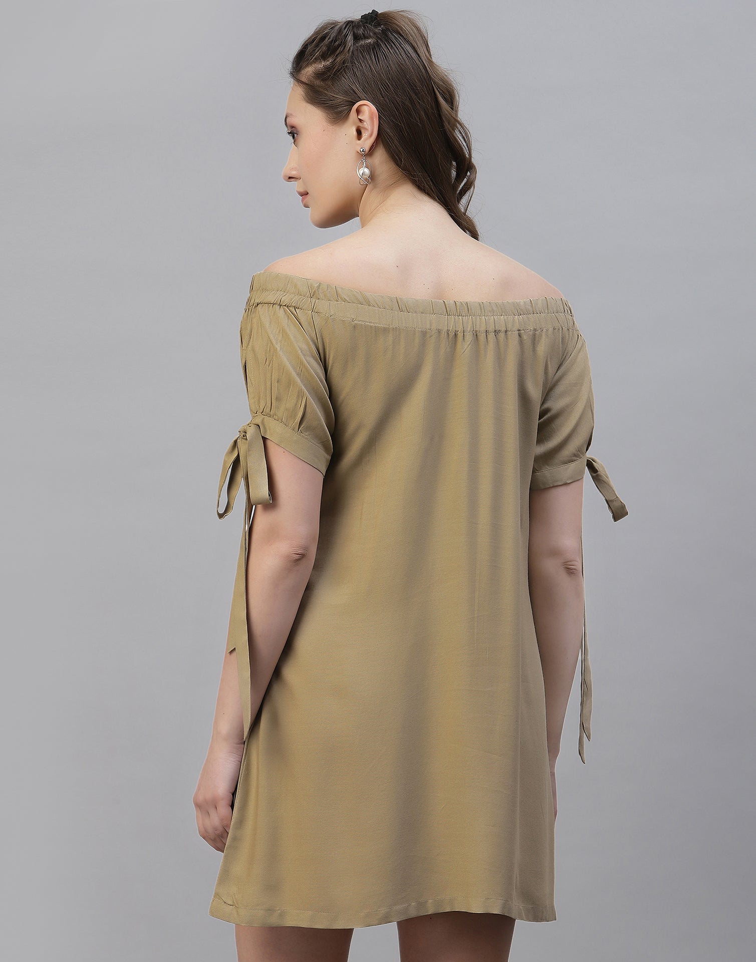 Beige Off shoulder Top | Sudathi