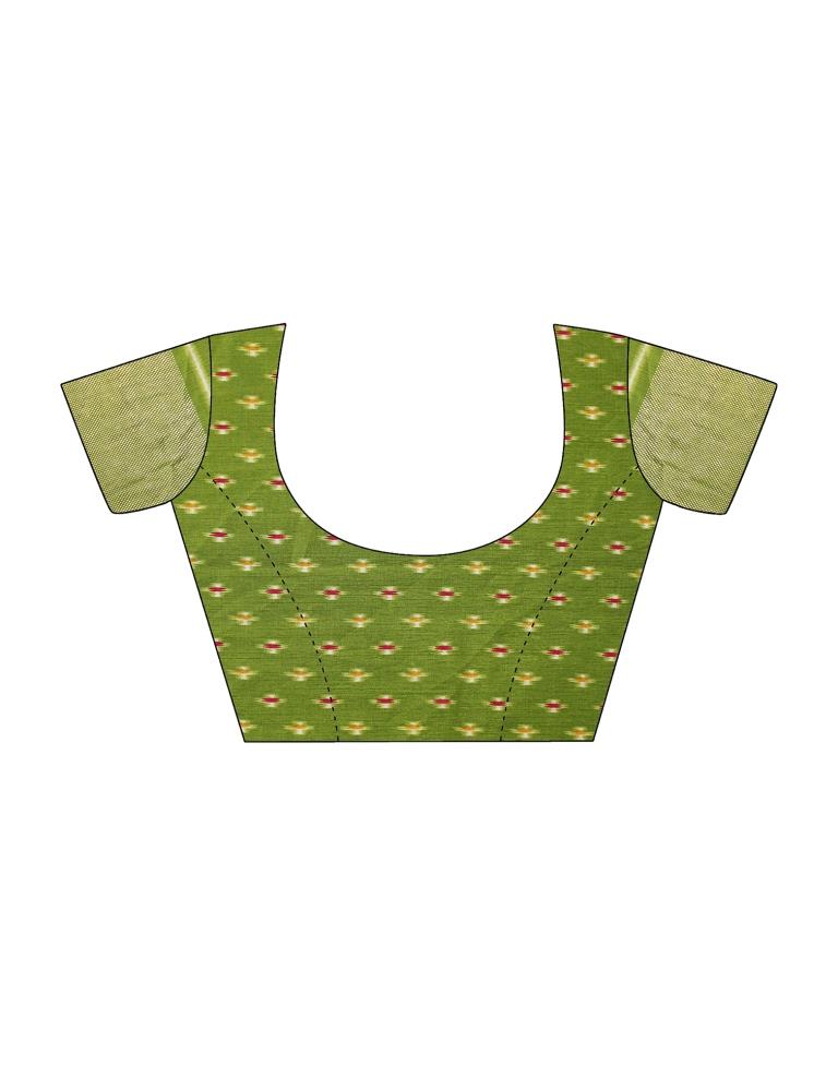 Maroon Patola Silk Printed Saree | Leemboodi