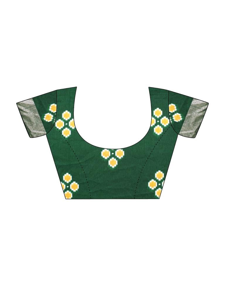 Red Patola Silk Printed Saree | Leemboodi