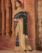 Black Patola Silk Printed Saree | Leemboodi