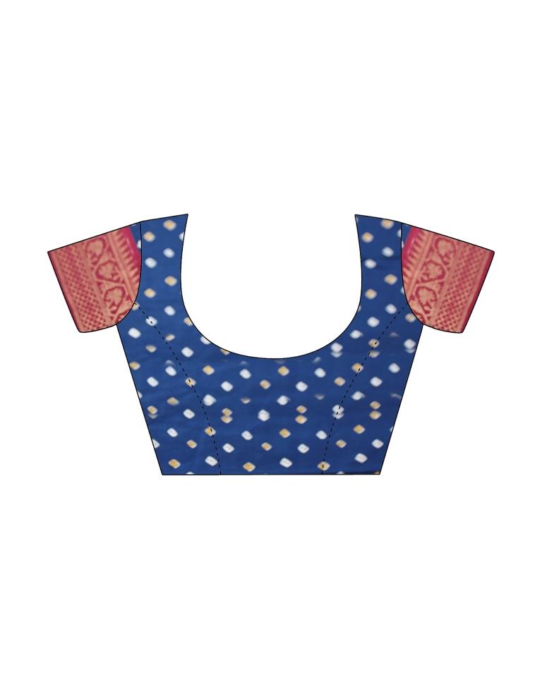 Red Patola Silk Printed Saree | Leemboodi