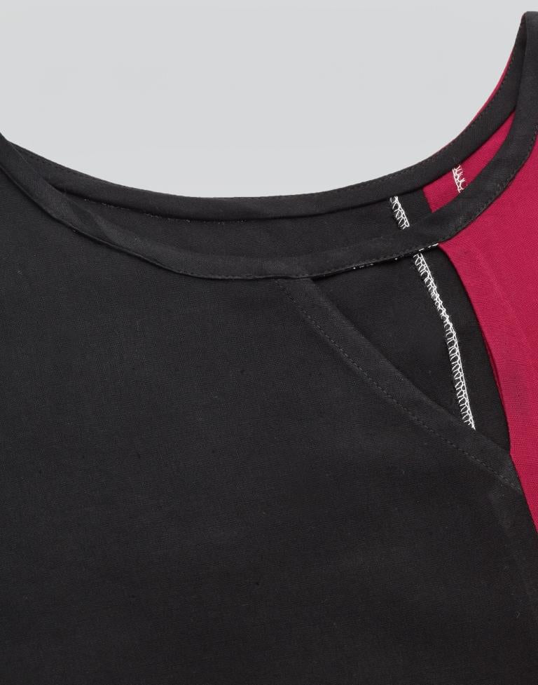 Color Block Keyhole Top | Sudathi