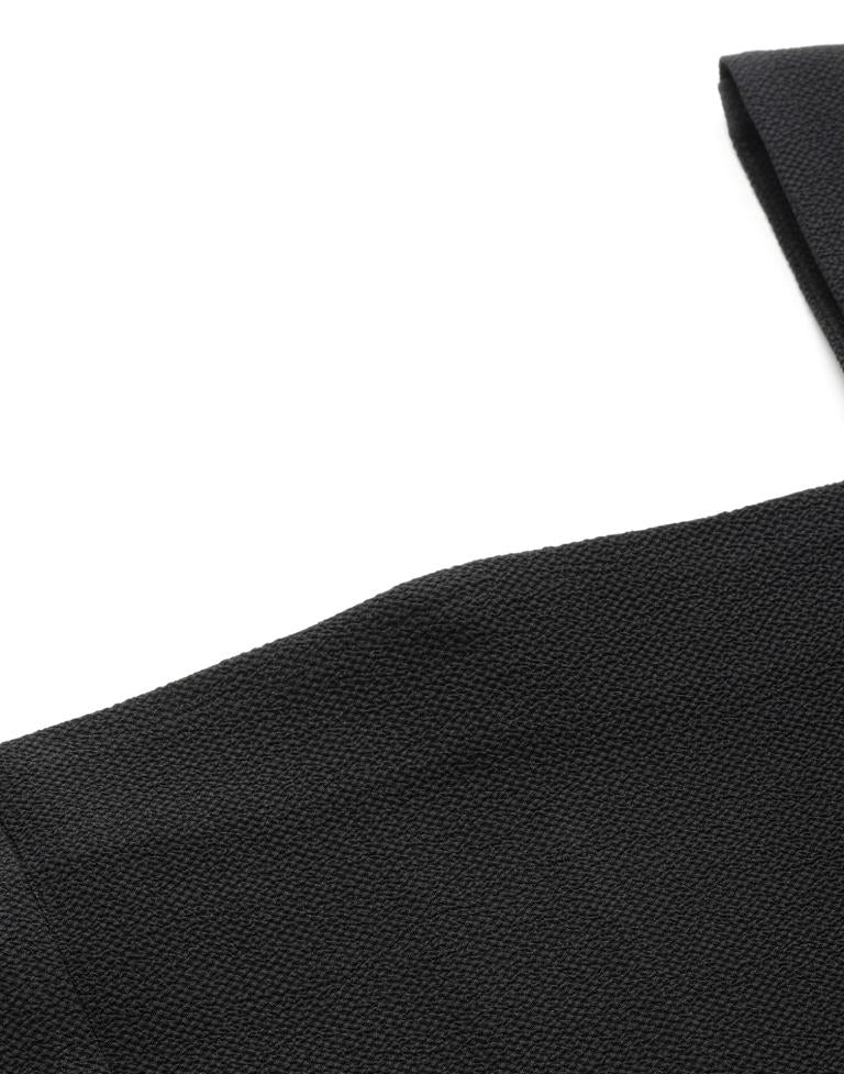 Black Ruffle Sleeve Dress | Sudathi