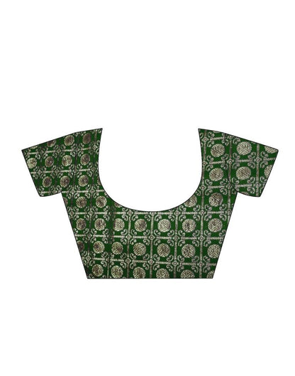 Mustard Yellow Silk Plain Saree | Sudathi