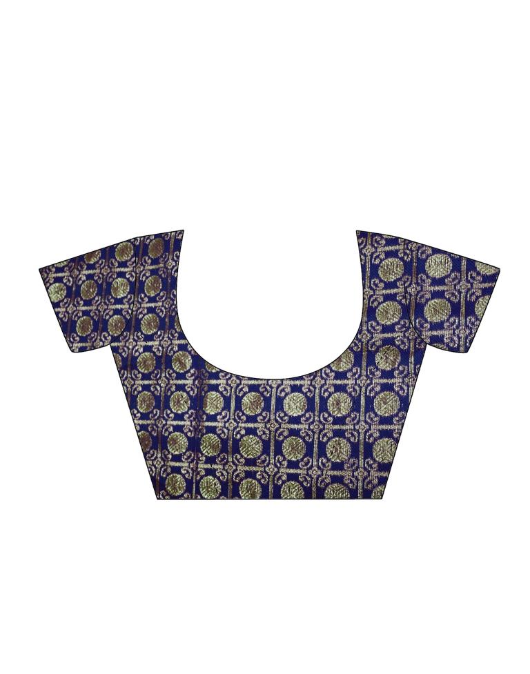 Maroon Silk Plain Saree | Sudathi