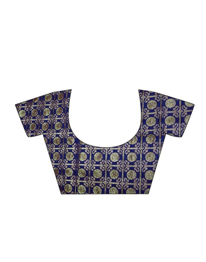 Maroon Silk Plain Saree | Sudathi