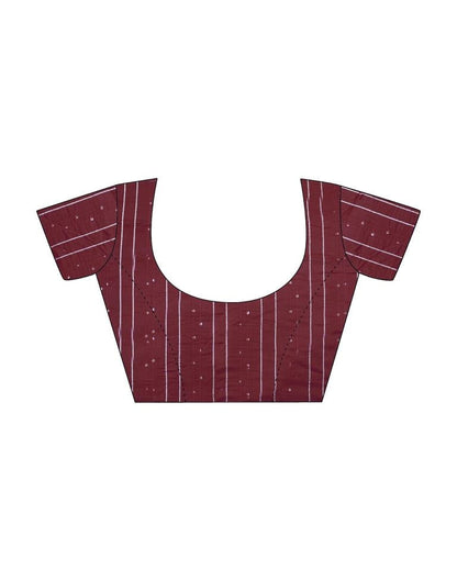 Mustard Yellow Cotton Printed Saree | Leemboodi