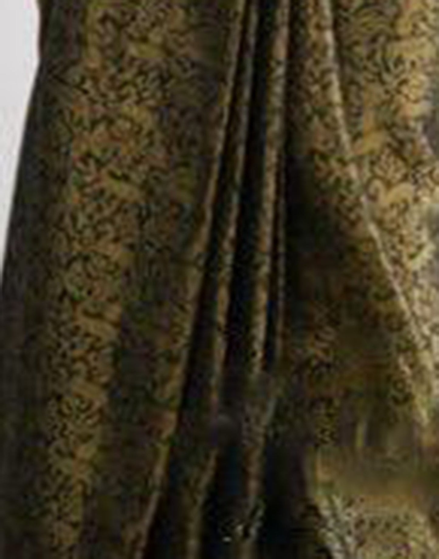 Black Silk Weaving Saree