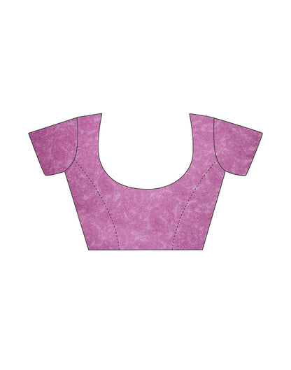 Dusty Pink Georgette Printed Saree