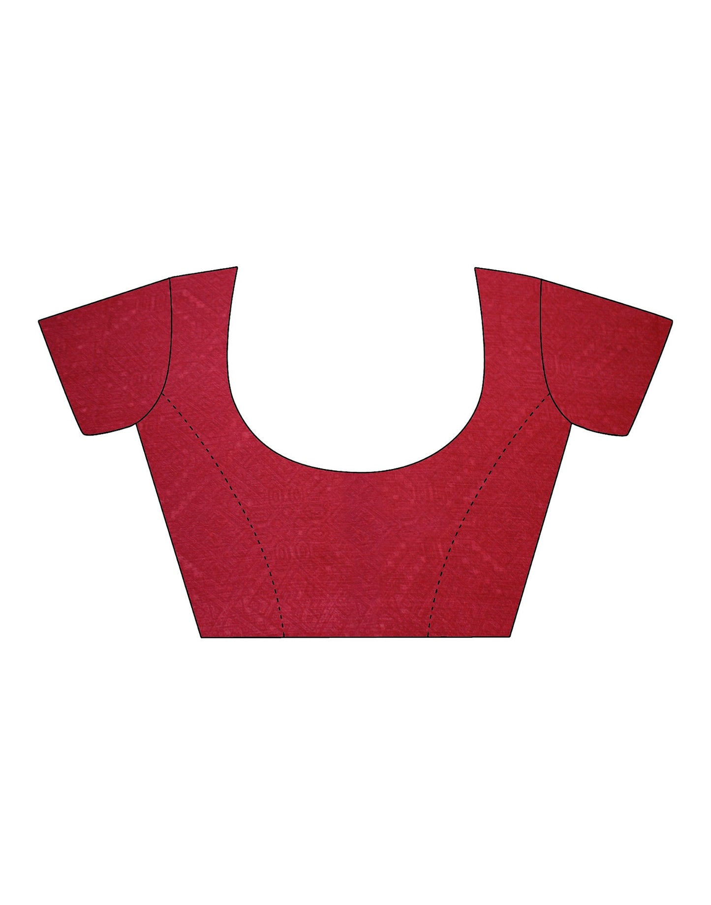 Orange Chiffon Printed Saree