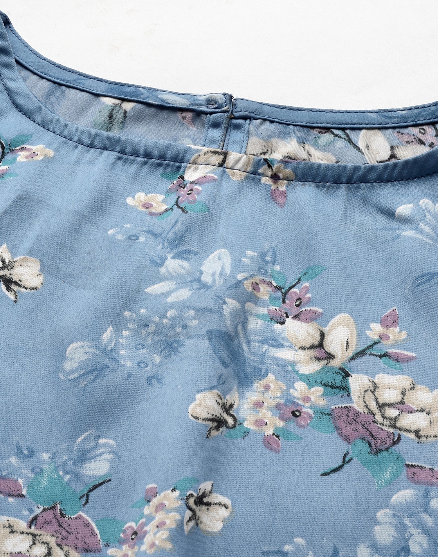 Steel Blue Smoky Top | Sudathi