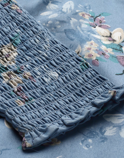 Steel Blue Smoky Top | Sudathi