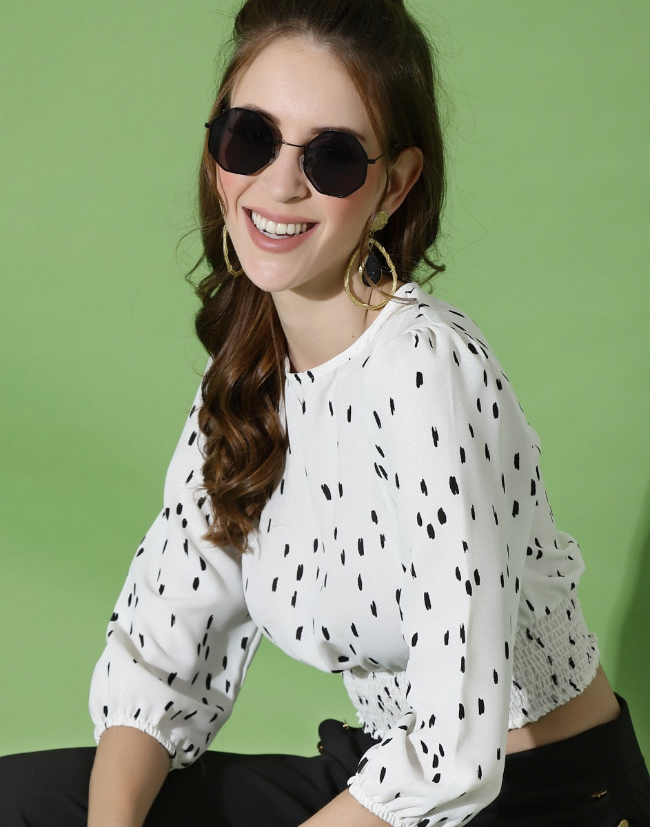 White Summer cool Top | Sudathi