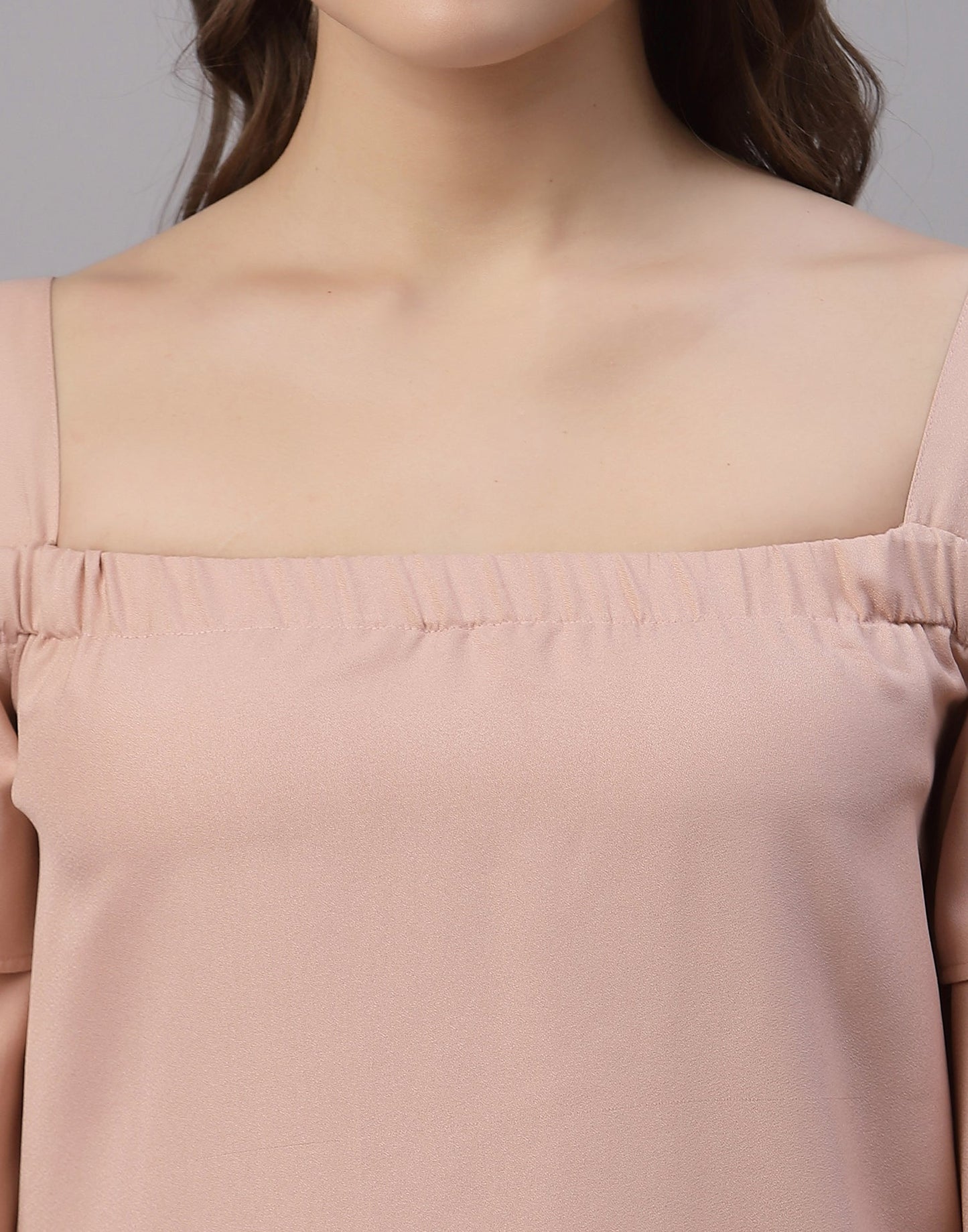 Peach Off Shoulder Top | Sudathi