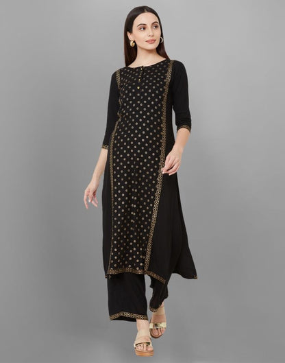 Beauteous Black Printed Kurti | Sudathi
