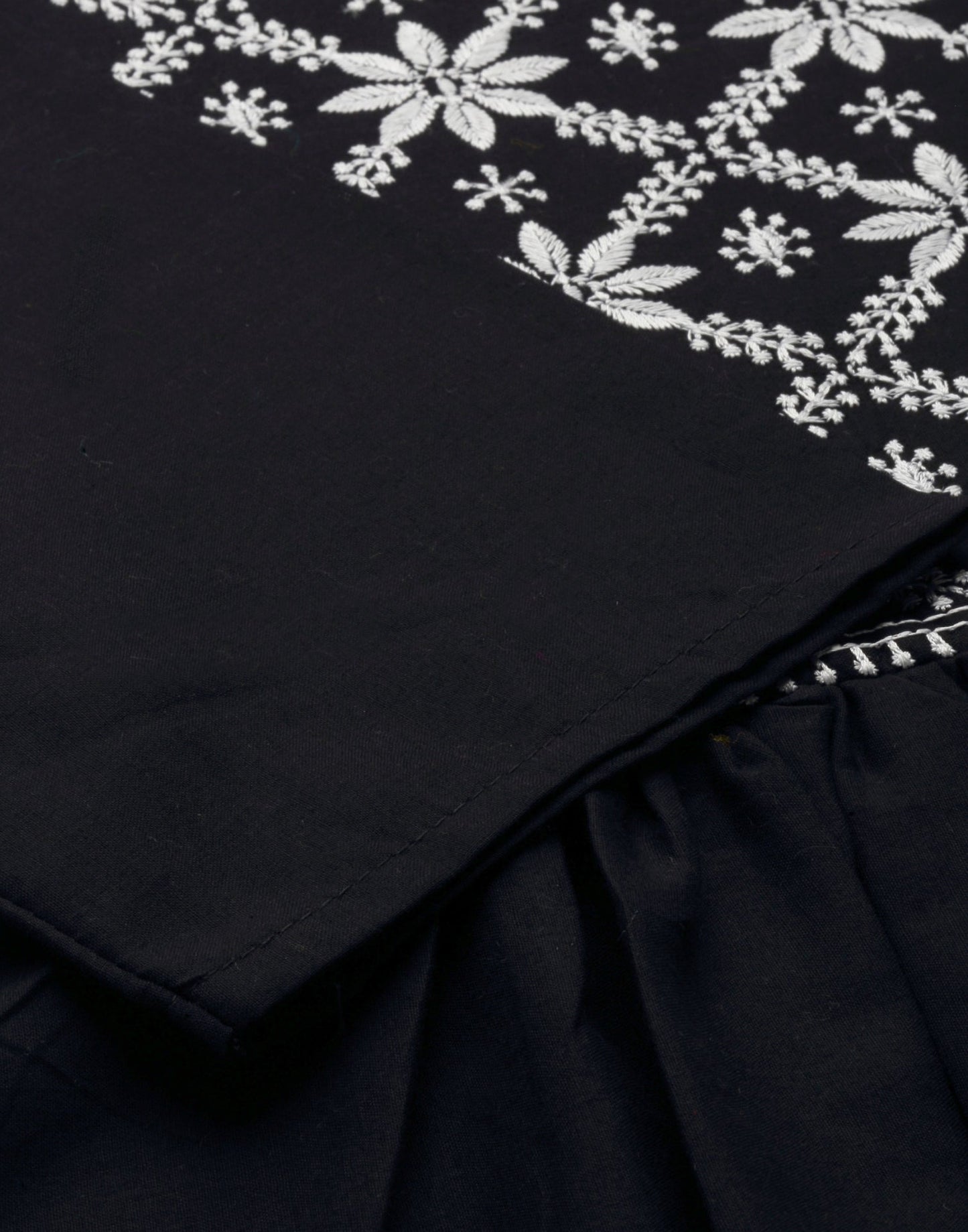 Black Embroidered Top | Sudathi