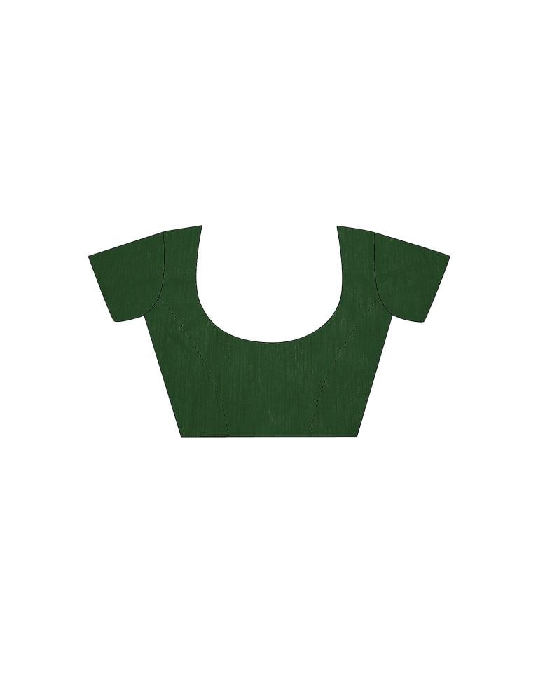 Green Georgette Sequence Saree | Leemboodi