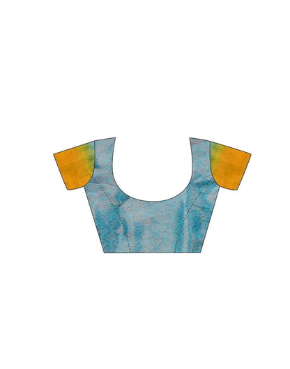 Mustard Yellow Silk Weaving Kanjivaram Saree | Sudathi