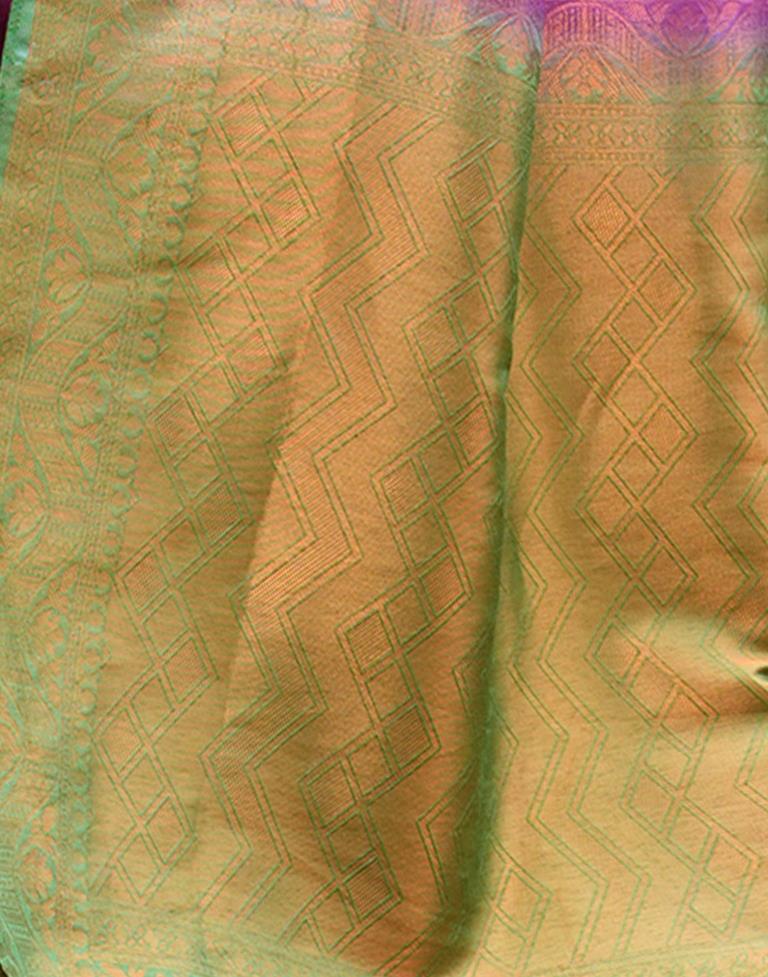 Purple Silk Weaving Kanjivaram Saree | Sudathi