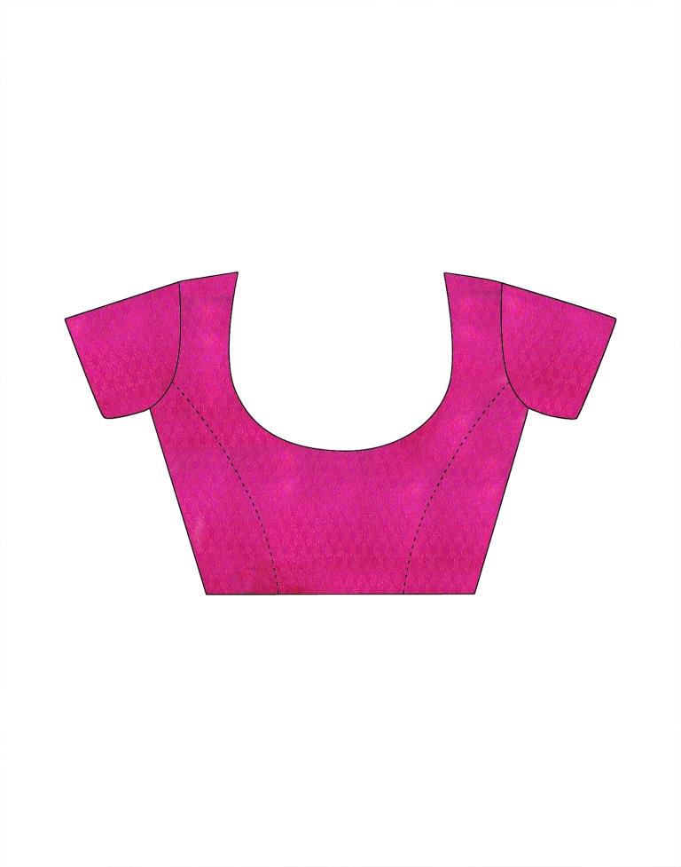 Blue Silk Weaving Saree