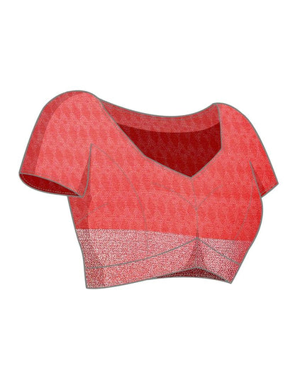 Light Brown Chiffon Printed Saree