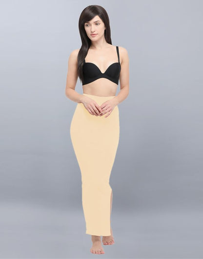 Epitome Beige Coloured Dyed Knitted Viscose Spandex Shapewear | Sudathi