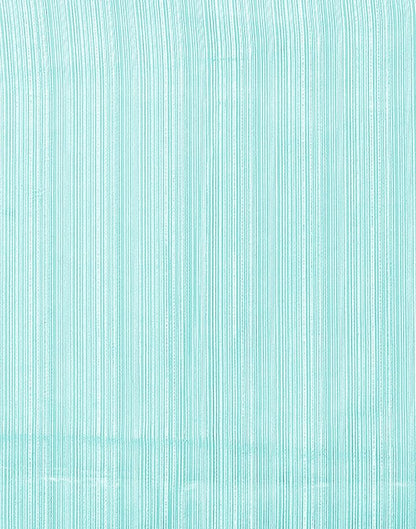 Turquoise Chiffon Plain Saree