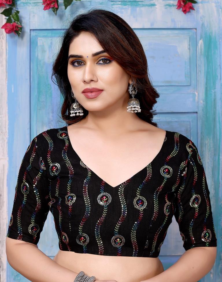 Neon Green Plain Chiffon Saree