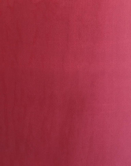 Maroon Plain Georgette Saree