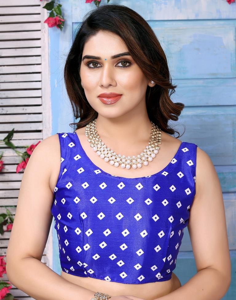 Rani Pink Chiffon Bandhani Printed Saree