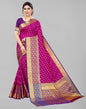 Purple Silk Weaving Saree