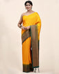 Dark Green Jacquard Silk Saree