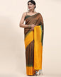 Dark Green Jacquard Silk Saree