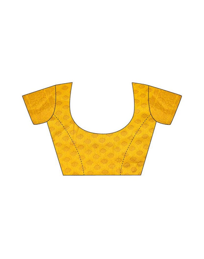 Dark Green Jacquard Silk Saree