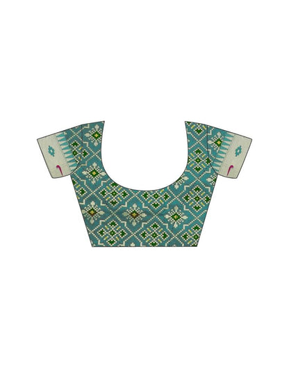 Violet Weaving Silk Paithani Saree