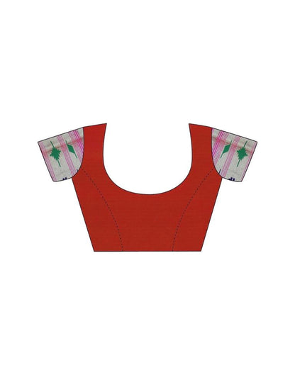 Rama Green Weaving Silk Paithani Saree