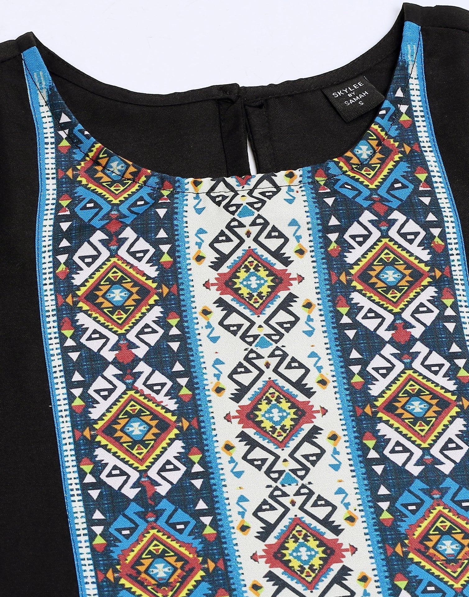 Black Printed Kurti | Sudathi